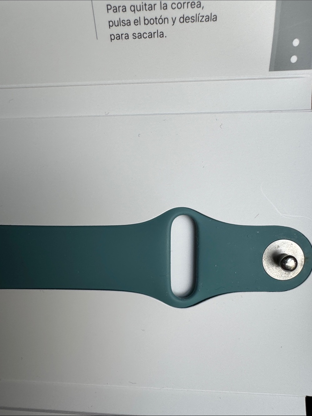 Apple Watch Sport band in cactus NWT - Picture 3 of 3